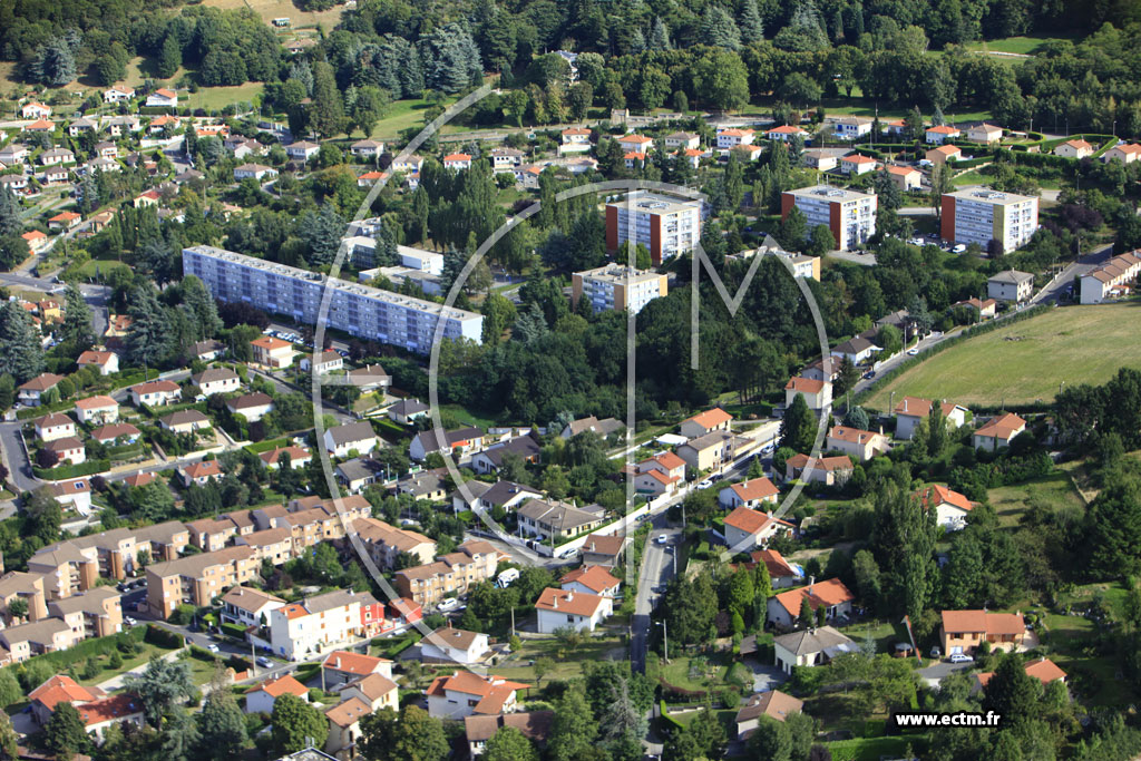 Photo arienne de Saint-Etienne (Terrenoire)