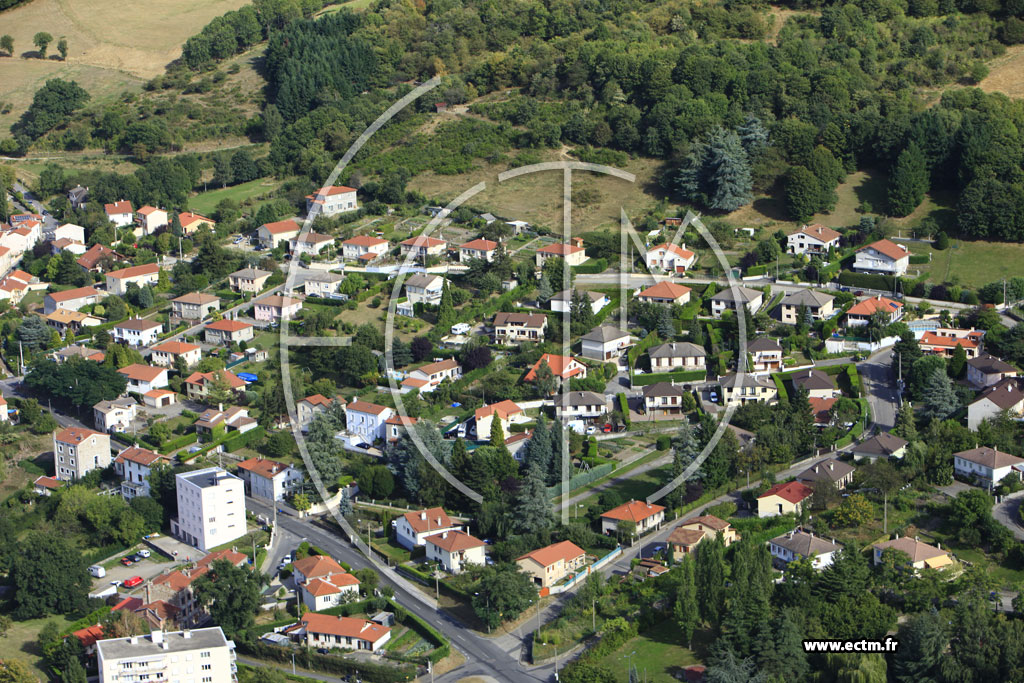Photo arienne de Saint-Etienne (Terrenoire)
