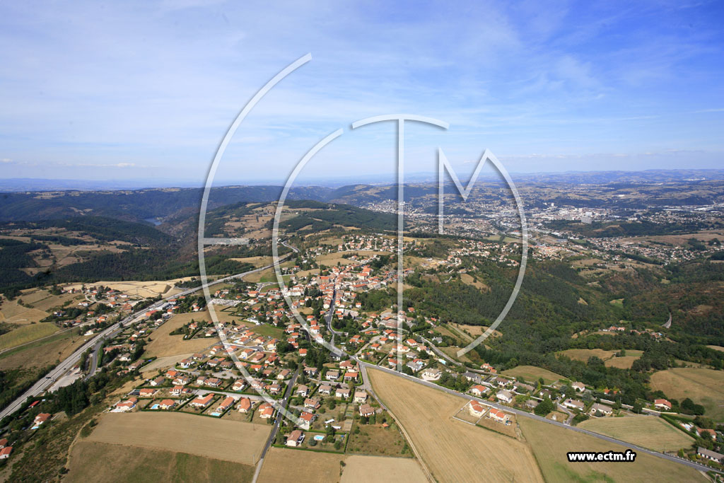 Photo arienne de Saint-Ferrol-d'Auroure