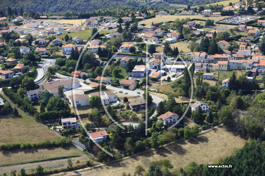 Photo arienne de Saint-Ferrol-d'Auroure