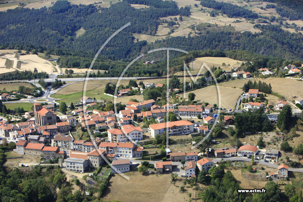 Photo arienne de Saint-Ferrol-d'Auroure