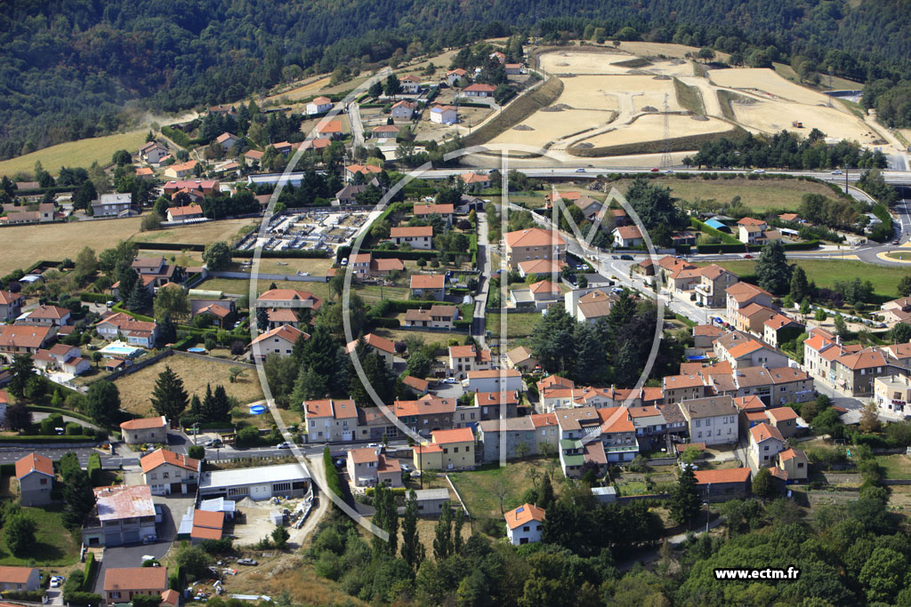 Photo arienne de Saint-Ferrol-d'Auroure