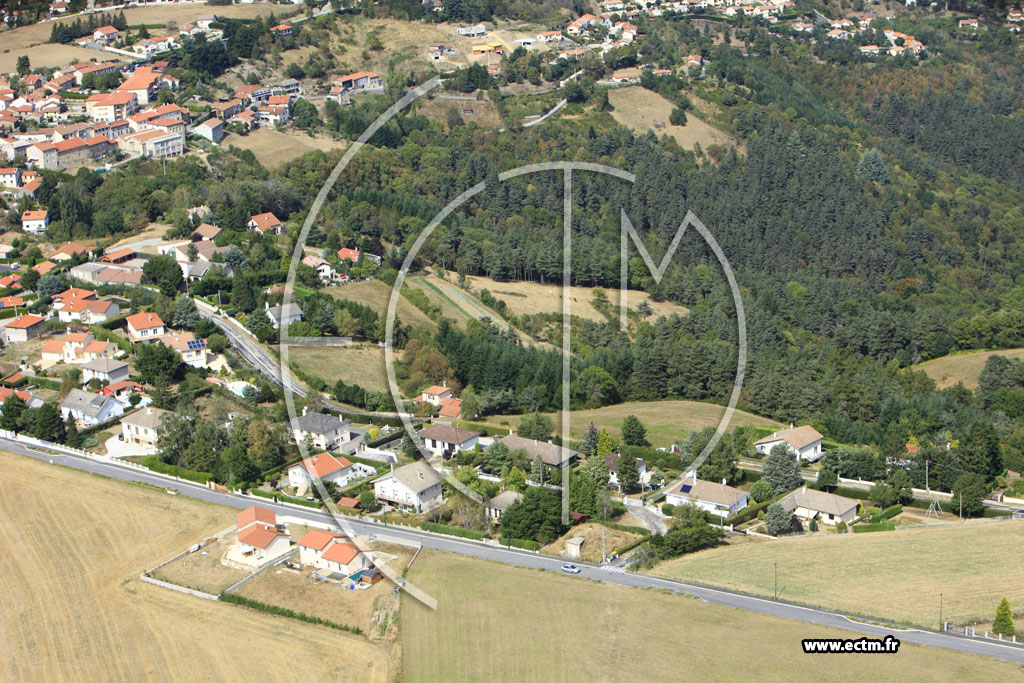 Photo arienne de Saint-Ferrol-d'Auroure