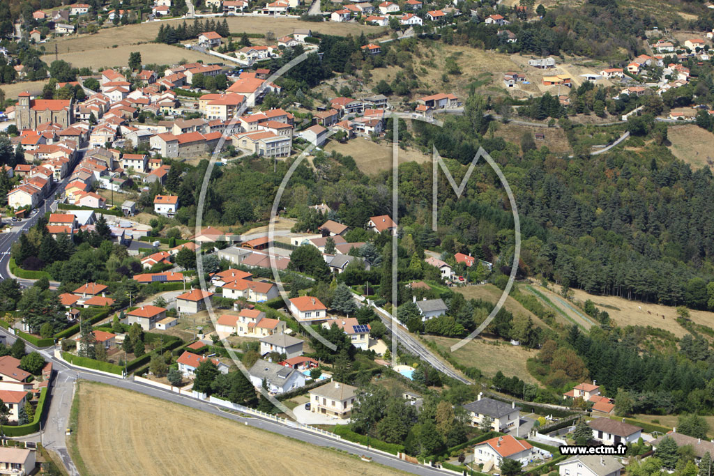Photo arienne de Saint-Ferrol-d'Auroure