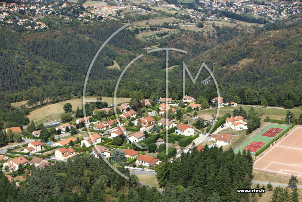 Photo arienne de Saint-Ferrol-d'Auroure