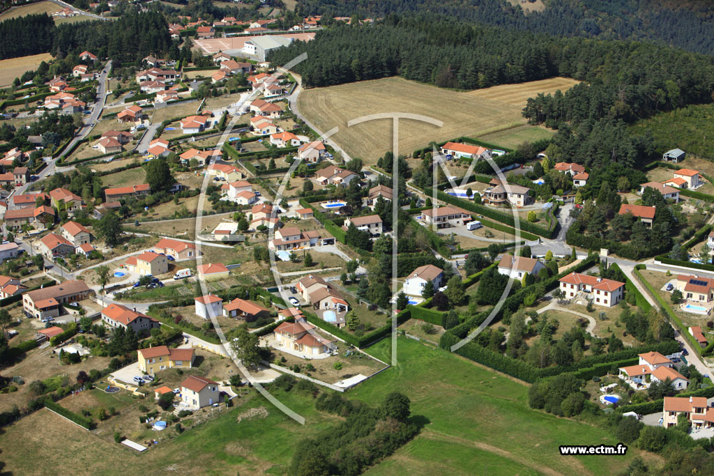 Photo arienne de Saint-Ferrol-d'Auroure (Auroure)