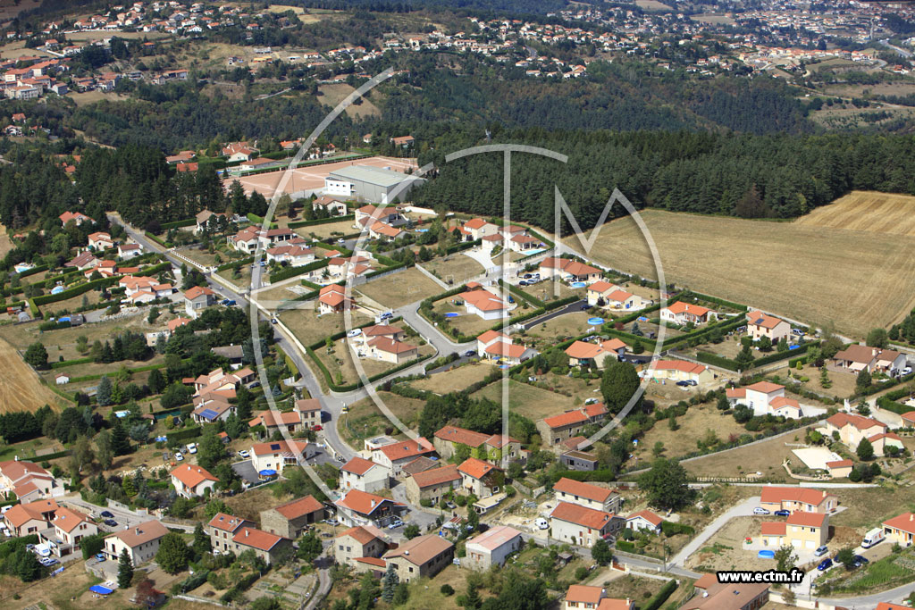 Photo arienne de Saint-Ferrol-d'Auroure (Auroure)