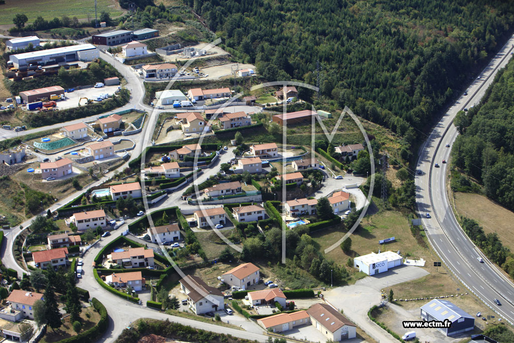 Photo arienne de Saint-Ferrol-d'Auroure (La Cte)