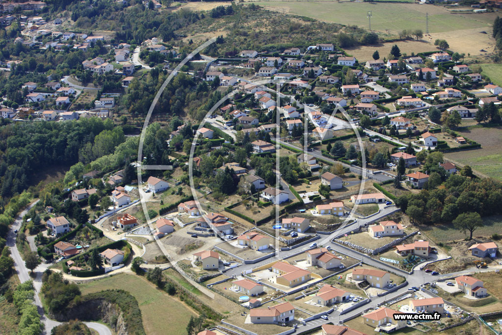 Photo arienne de Saint-Ferrol-d'Auroure (La Cte)