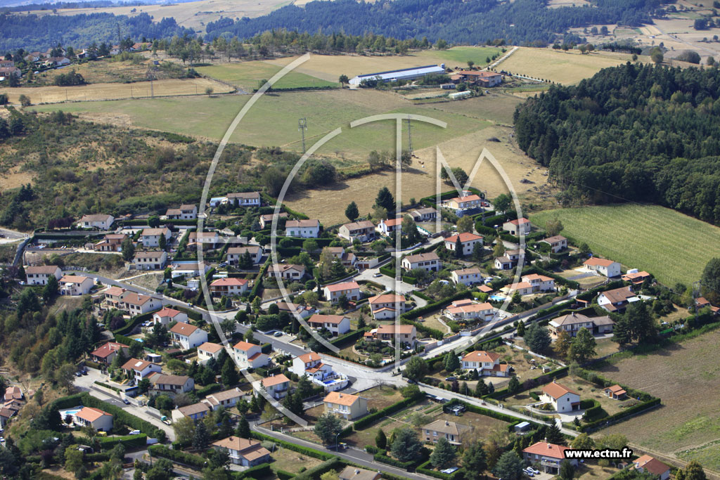 Photo arienne de Saint-Ferrol-d'Auroure (La Cte)