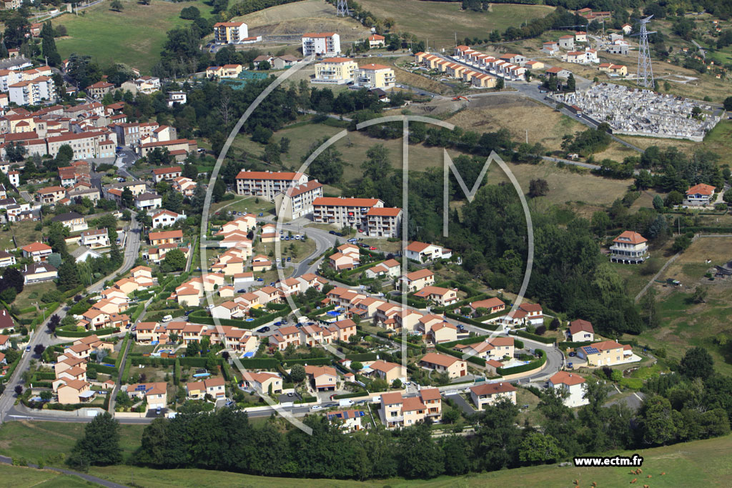 Photo arienne de Saint-Jean-Bonnefonds