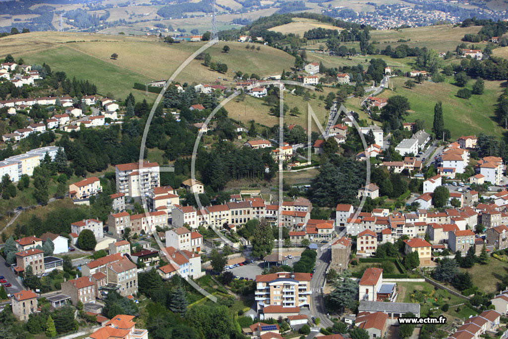 Photo arienne de Saint-Jean-Bonnefonds