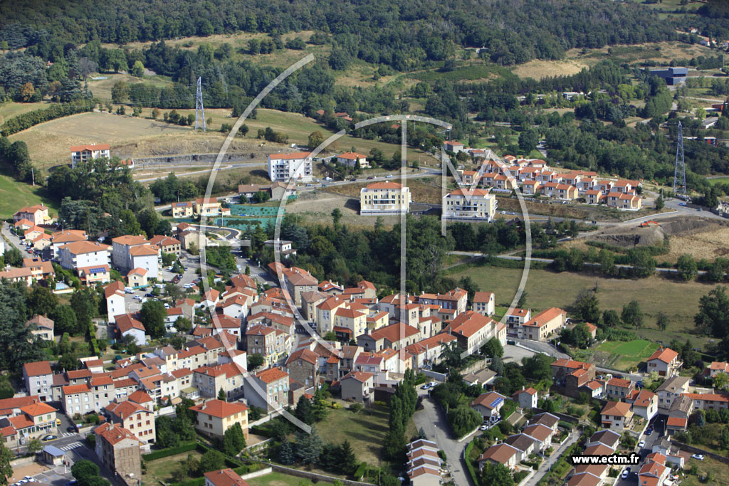 Photo arienne de Saint-Jean-Bonnefonds