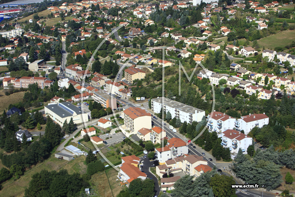 Photo arienne de Saint-Jean-Bonnefonds
