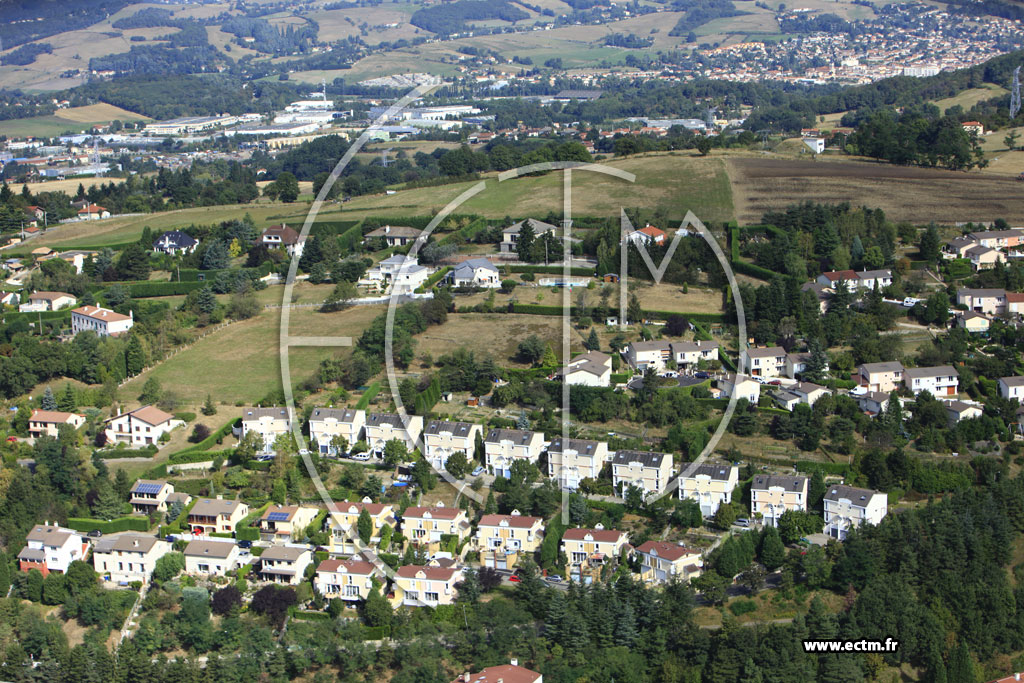 Photo arienne de Saint-Jean-Bonnefonds