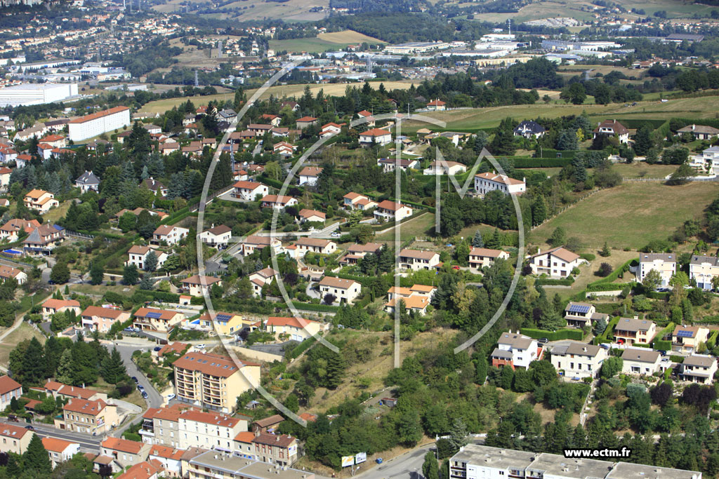 Photo arienne de Saint-Jean-Bonnefonds