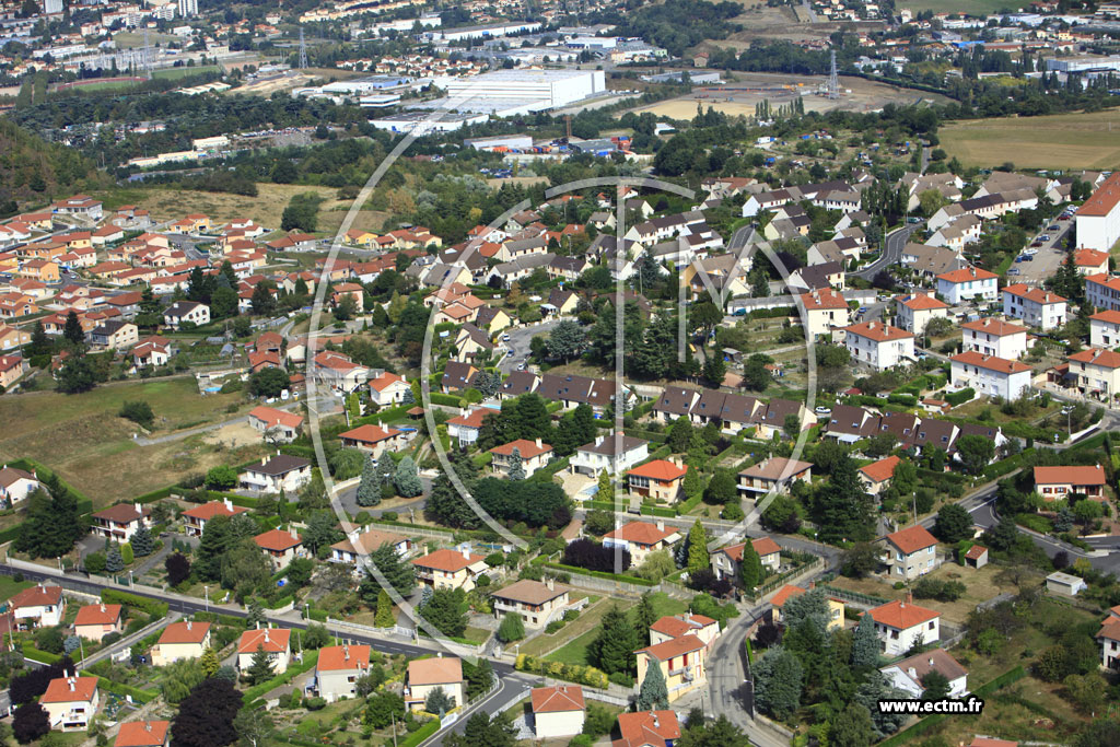 Photo arienne de Saint-Jean-Bonnefonds