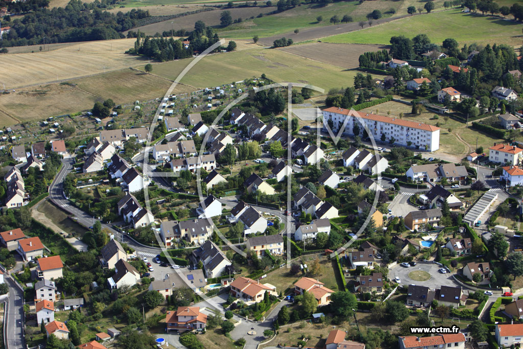 Photo arienne de Saint-Jean-Bonnefonds