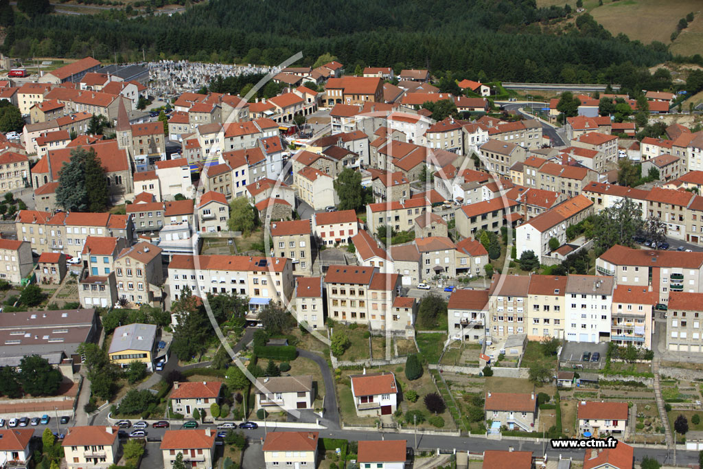 Photo arienne de Saint-Just-Malmont