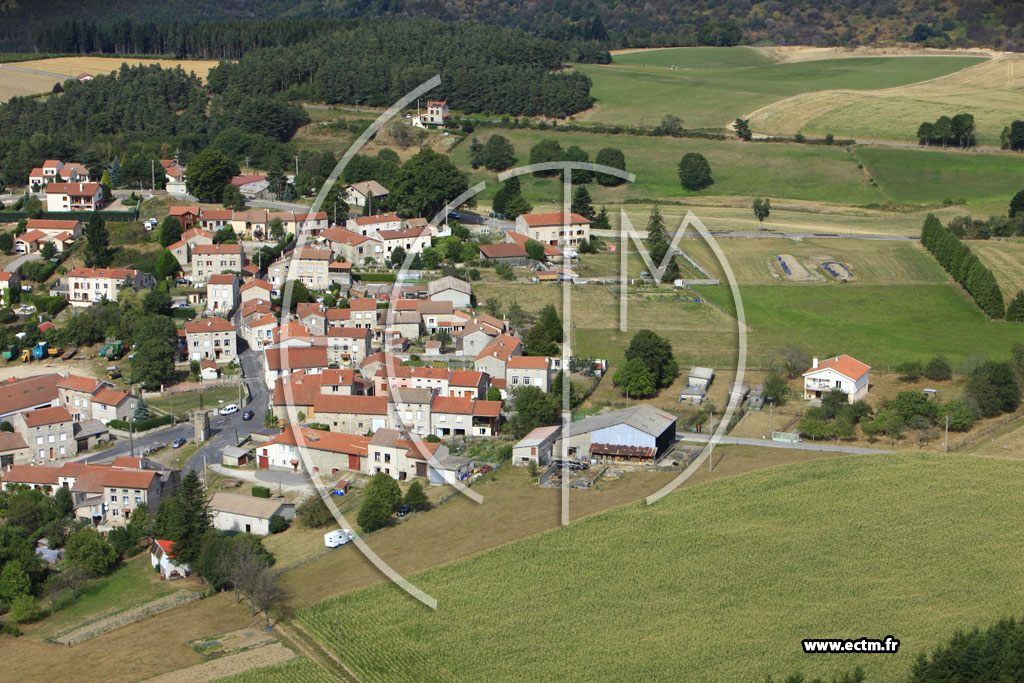 Photo arienne de Saint-Just-Malmont (Le Faux)