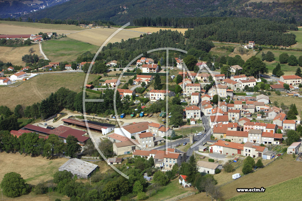 Photo arienne de Saint-Just-Malmont (Le Faux)