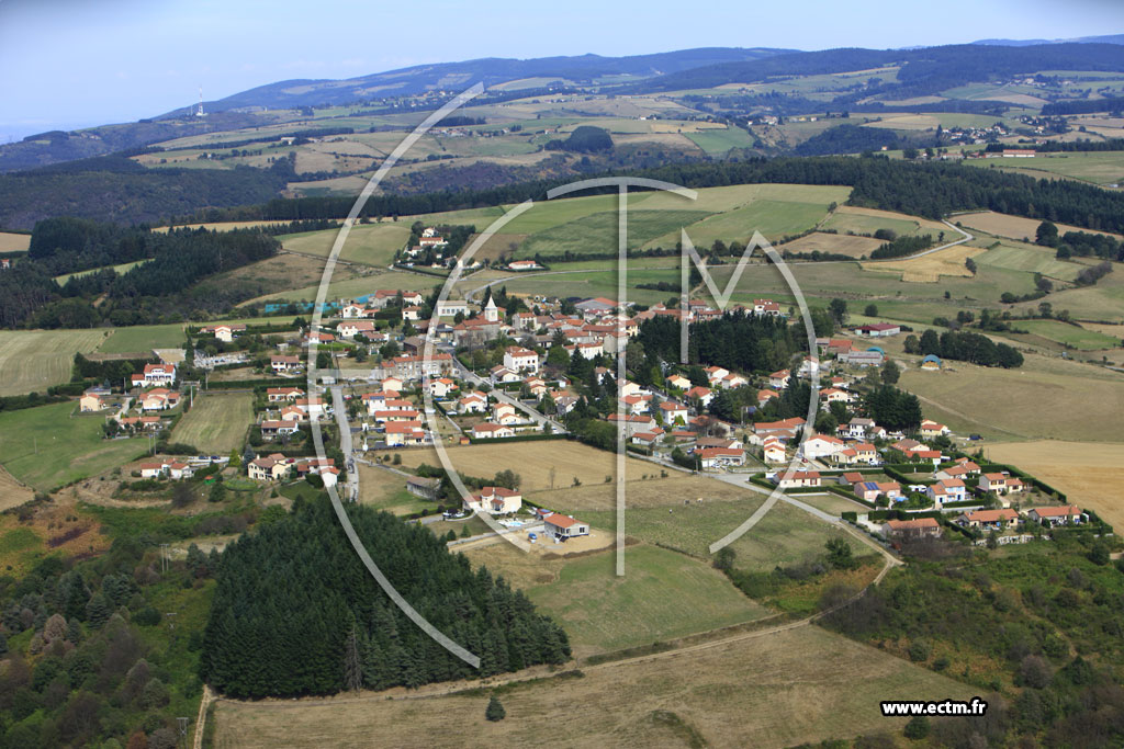 Photo arienne de Saint-Just-Malmont (Malmont)