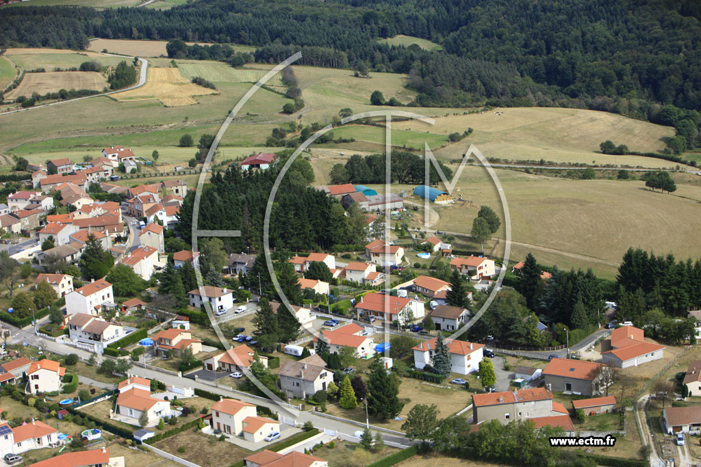 Photo arienne de Saint-Just-Malmont (Malmont)