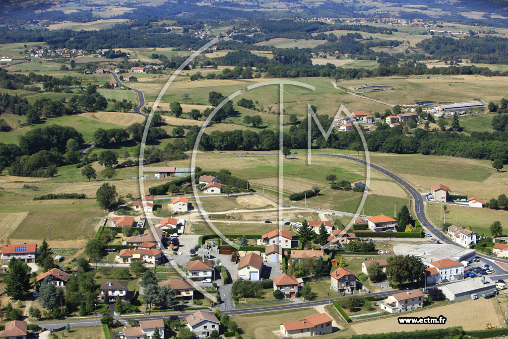 Photo arienne de Saint-Maurice-en-Gourgois