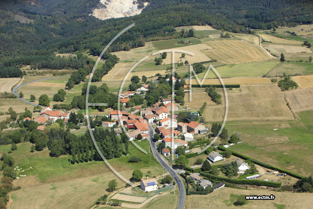 Photo arienne de Saint-Maurice-en-Gourgois (Antouilleux)