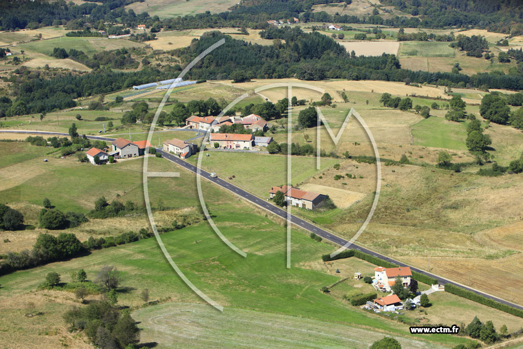 Photo arienne de Saint-Maurice-en-Gourgois (Chaizeneuve)