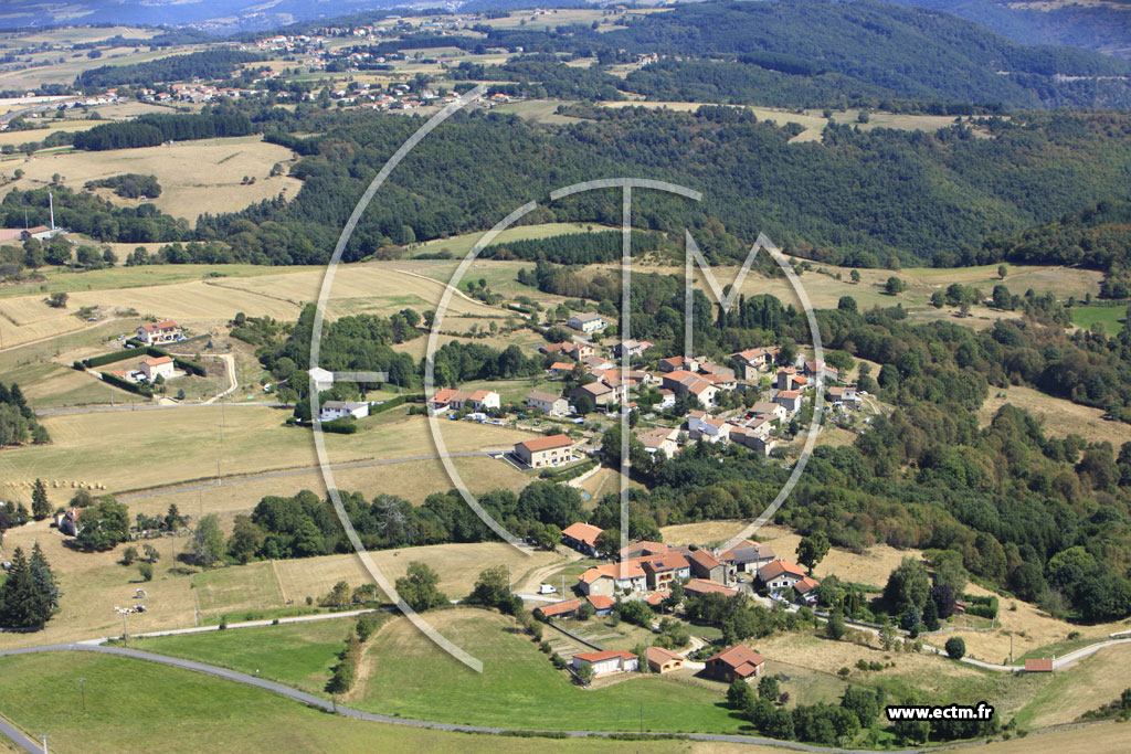 Photo arienne de Saint-Maurice-en-Gourgois (Chteau-le-Bois)