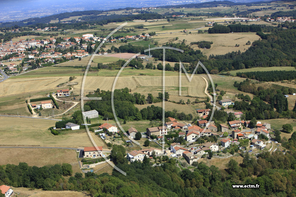 Photo arienne de Saint-Maurice-en-Gourgois (Chteau-le-Bois)