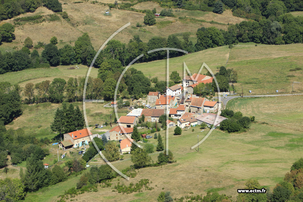 Photo arienne de Saint-Maurice-en-Gourgois (Ecolze)