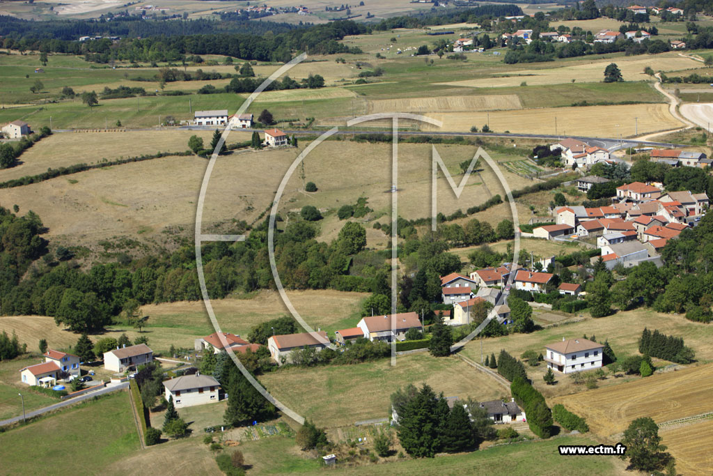 Photo arienne de Saint-Maurice-en-Gourgois (Gourgois)