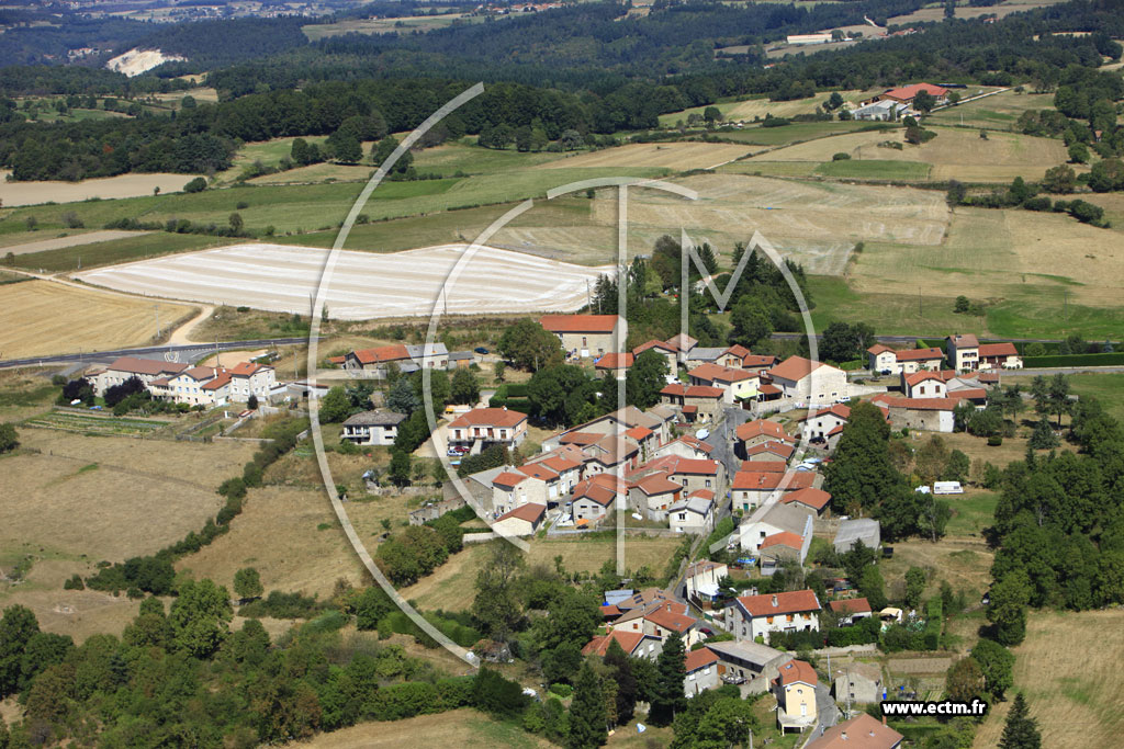 Photo arienne de Saint-Maurice-en-Gourgois (Gourgois)