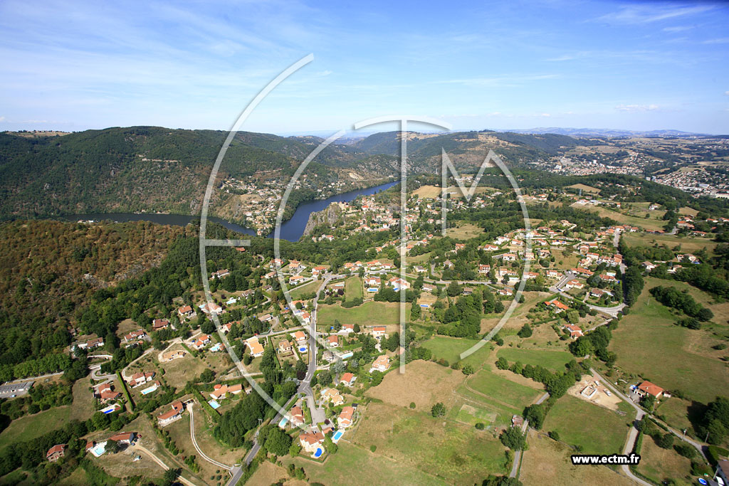 Photo arienne de Saint-Paul-en-Cornillon