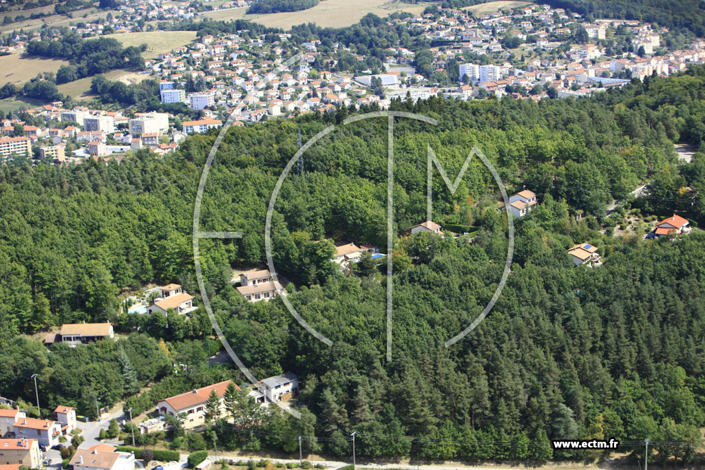 Photo arienne de Saint-Paul-en-Cornillon (Alle du Bois de la Rive)