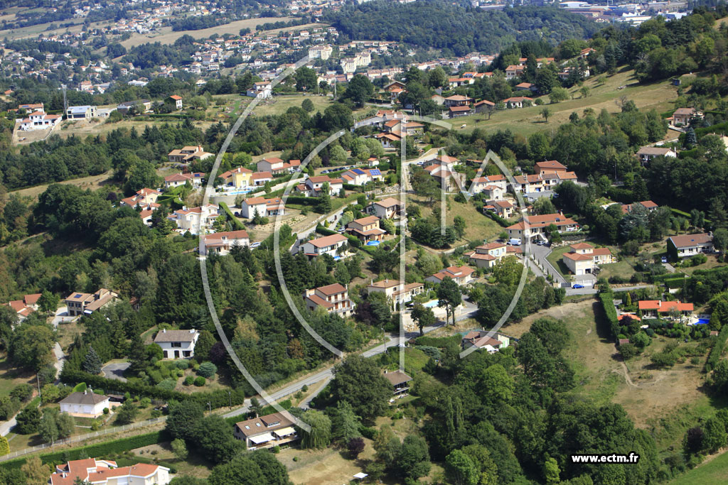 Photo arienne de Saint-Paul-en-Cornillon (Alle du Velay)