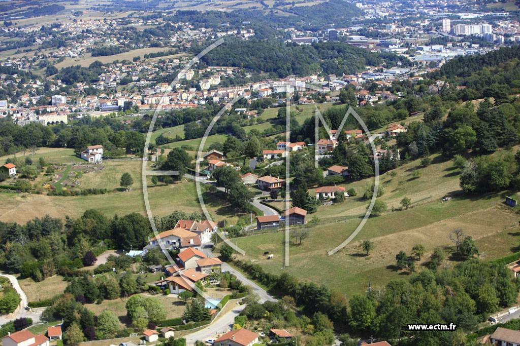 Photo arienne de Saint-Paul-en-Cornillon (Alle du Velay)