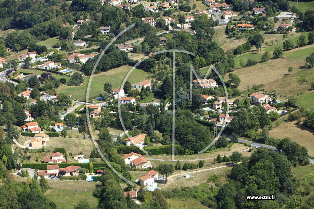 Photo arienne de Saint-Paul-en-Cornillon (Les Bernards)