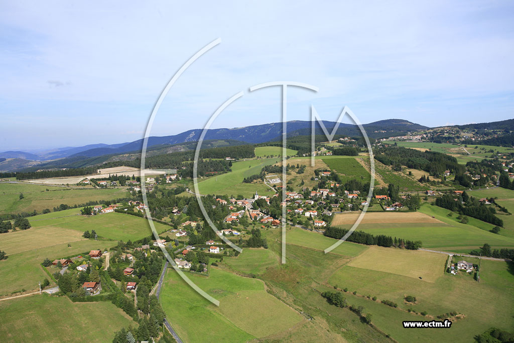 Photo arienne de Tarentaise