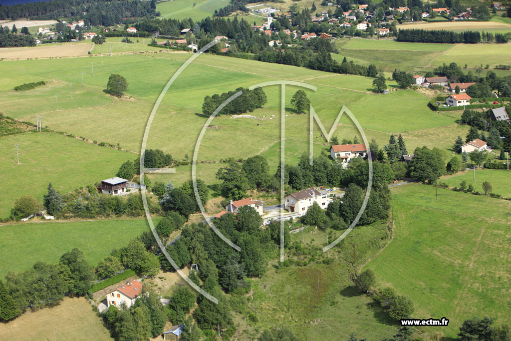 Photo arienne de Tarentaise (La Chaumeille)