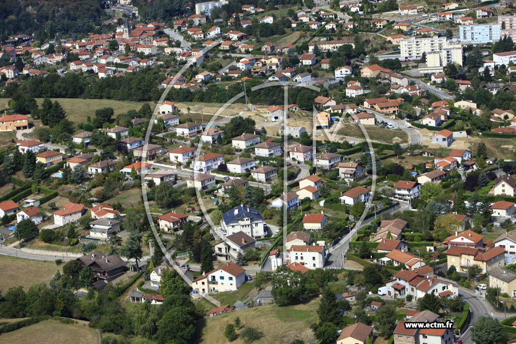 Photo arienne de Unieux (Le Raboin)
