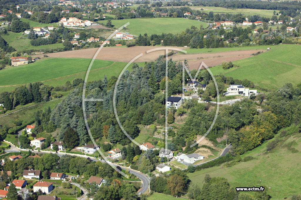 Photo arienne de La Fouillouse (Route de Saint-Hand)