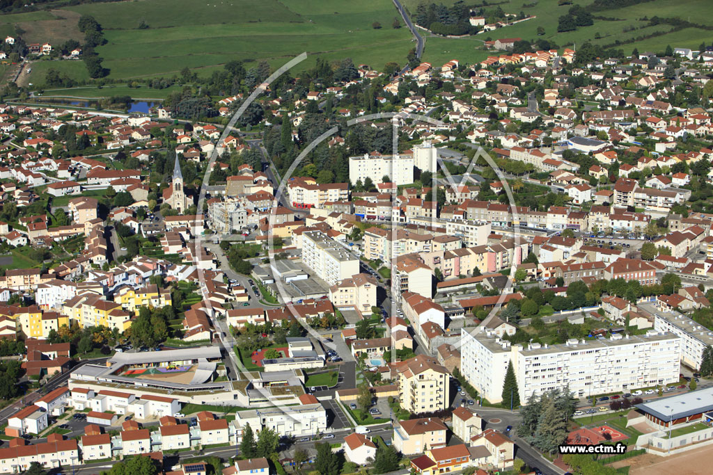 Photo arienne de La Talaudire