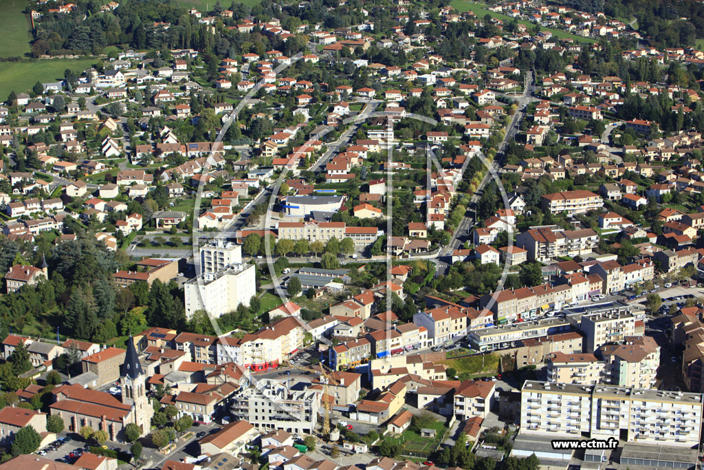 Photo arienne de La Talaudire