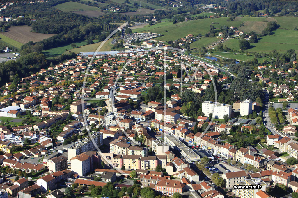 Photo arienne de La Talaudire