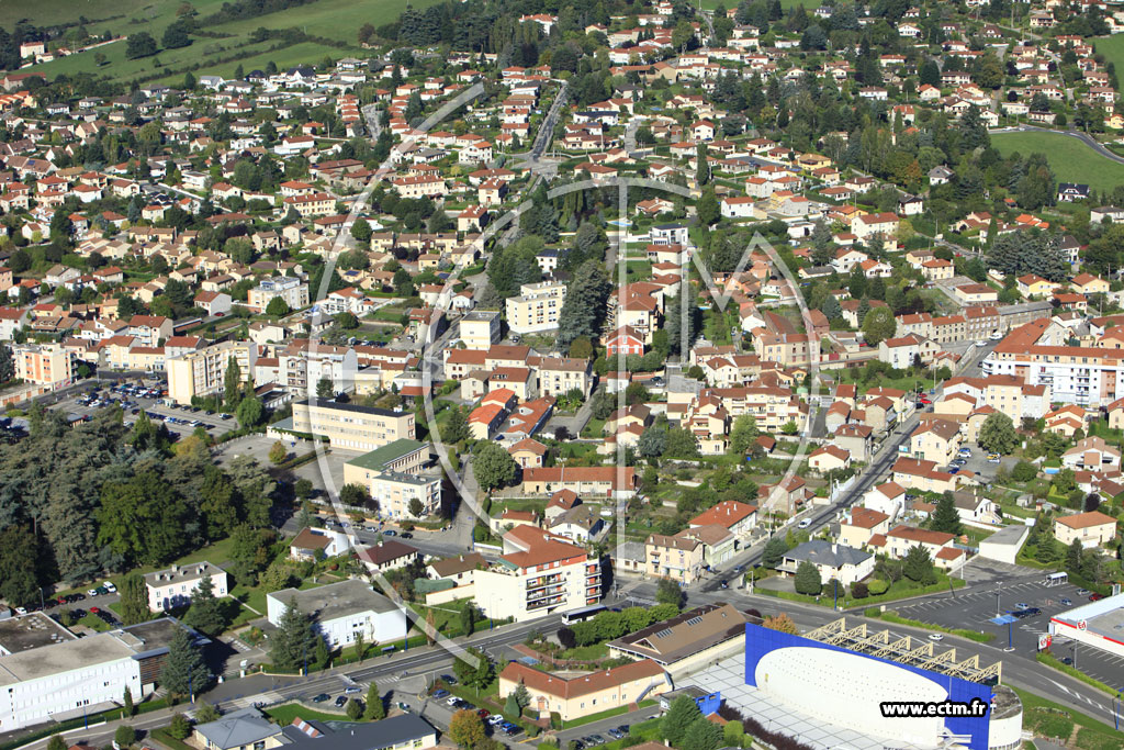 Photo arienne de La Talaudire (Rue de la Brayetire)