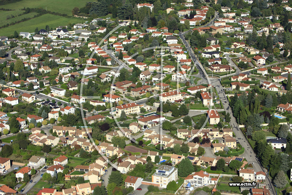 Photo arienne de La Talaudire (Rue du Marchal Leclerc)