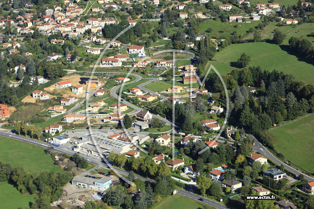 Photo arienne de La Tour-en-Jarez